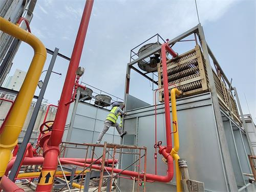 開式冷卻塔重要部件風機安裝調試要領(開式冷卻塔原