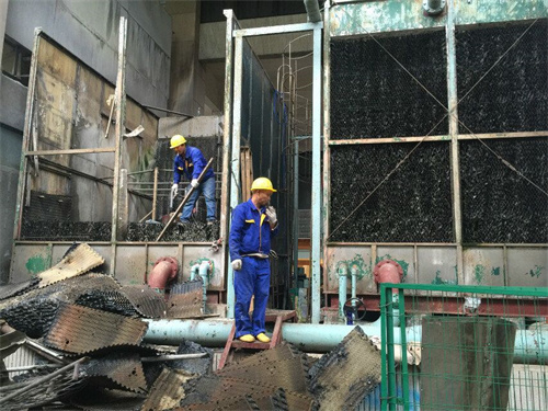 具體來看看玻璃鋼冷卻塔的結構和特點(工業型玻璃鋼冷卻塔價格)