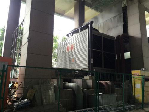 開式冷卻塔內壁除塵處理內容(開式橫流冷卻塔)